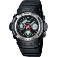 Casio G-Shock Analogue/Digital Mens Black Sports Watch AW590-1A AW-590-1ADR by 45 