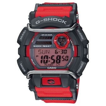 Casio G-Shock Digital Mens Red Watch GD400-4 GD-400-4DR