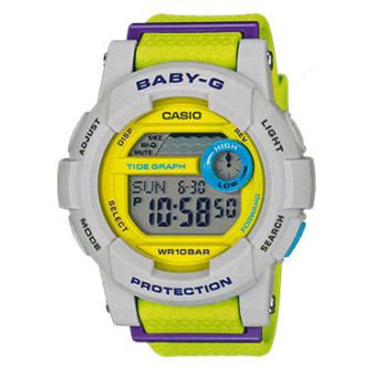 Casio Baby-G Digital Female Multicoloured Watch BGD180-3 BGD-180-3DR