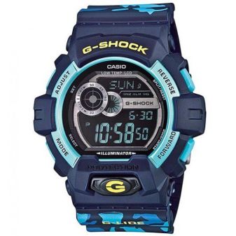 Casio G-Shock G-LIDE Digital Mens Blue Watch GLS8900CM-2 GLS-8900CM-2DR